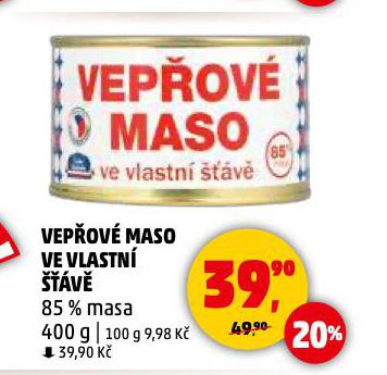 VEPOV MASO VE VLASTN V