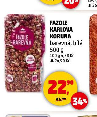 FAZOLE KARLOVA KORUNA