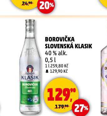 BOROVIKA SLOVENSK KLASIK