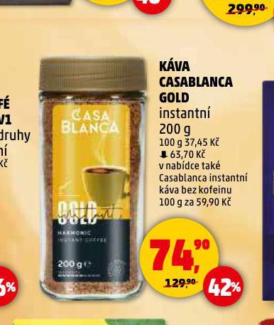 KVA CASABLANCA GOLD INSTANTN