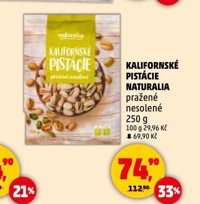 KALIFORNSK PISTCIE NATURALIA