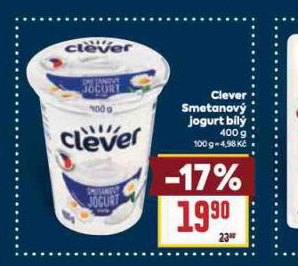 CLEVER SMETANOV JOGURT BL