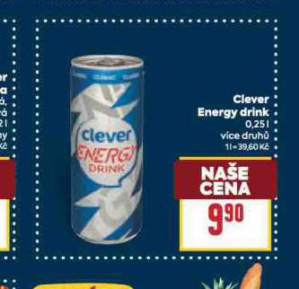 CLEVER ENERGY DRINK