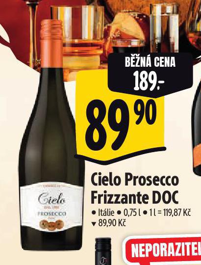 CIELO PROSECCO FRIZZANTE DOC