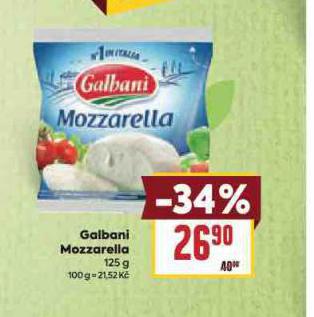 GALBANI MOZZARELLA