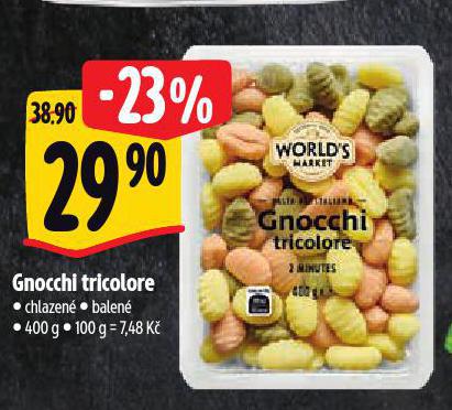 GNOCCHI TRICOLORE