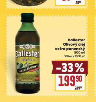 BALLESTER EXTRA PANENSK OLIVOV OLEJ