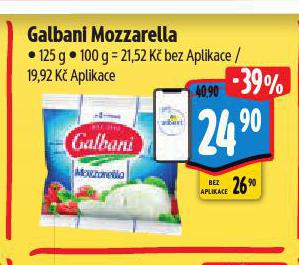 GALBANI MOZZARELLA