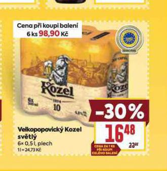 PIVO VELKOPOPOVICK KOZEL 10