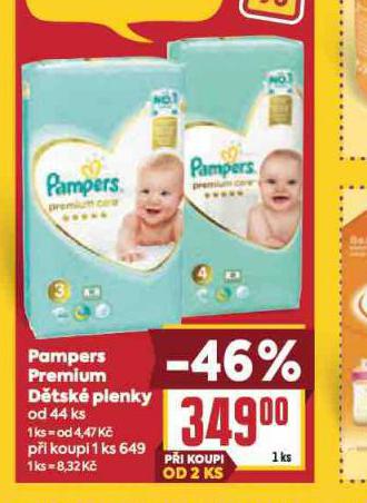 PAMPERS DTSK PLENKY