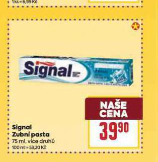 SIGNAL ZUBN PASTA