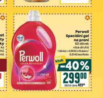 PERWOLL SPECILN GEL NA PRAN