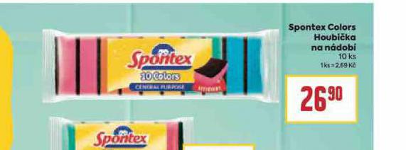 SPONTEX COLORS HOUBIKA NA NDOB