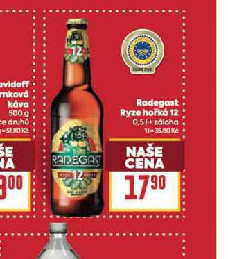 PIVO RADEGAST RYZE HOK 12