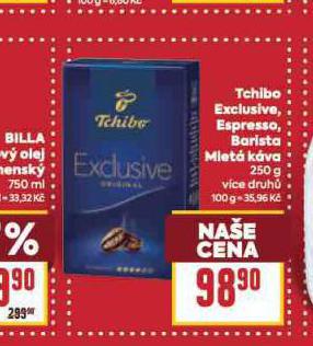 TCHIBO EXCLUSIVE, ESPRESSO, BARISTA MLET KVA