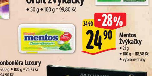 MENTOS VKAKY