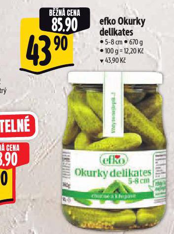 EFKO OKURKY DELIKATES