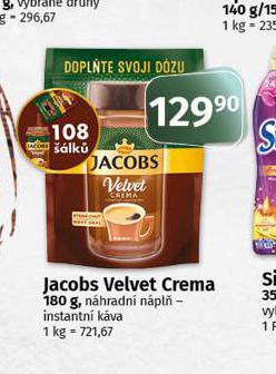 JACOBS VELVET CREMA