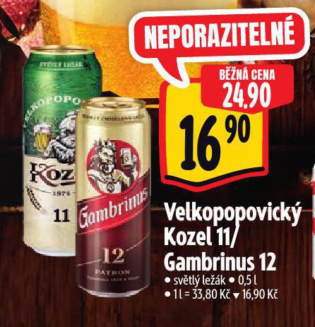 PIVO VELKOPOPOVICK KOZEL