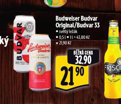 PIVO BUDVAR 33