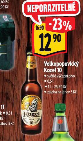 PIVO VELKOPOPOVICK KOZEL