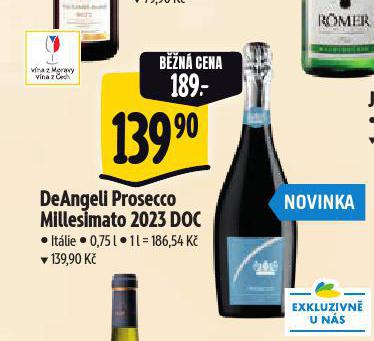 DEANGELI PROSECCO MILLESIMATO