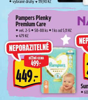 PAMPERS DTSK PLENKY