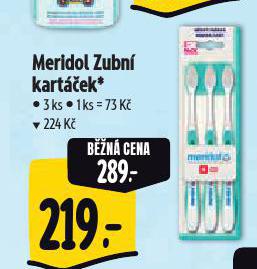 MERIDOL ZUBN KARTEK