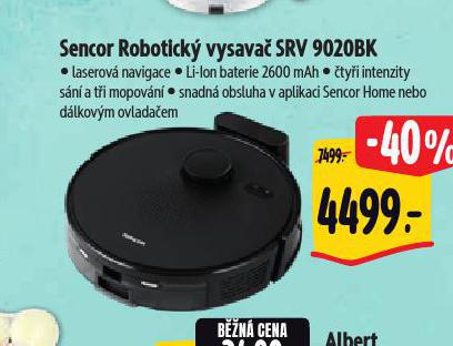 SENCOR ROBOTICK VYSAVA