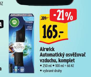 AIRWICK AUTOMATICK OSV̎OVA VZDUCHU