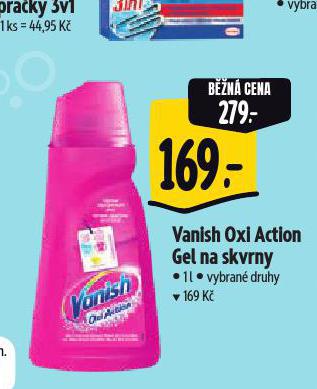 VANISH OXI ACTION GEL NA SKVRNY