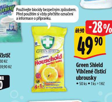 GREEN SHIELDS VLHEN ISTIC UBROUSKY