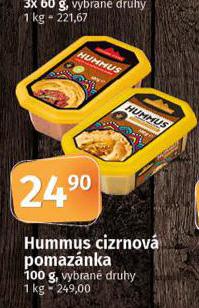 HUMMUS CIZRNOV POMAZNKA