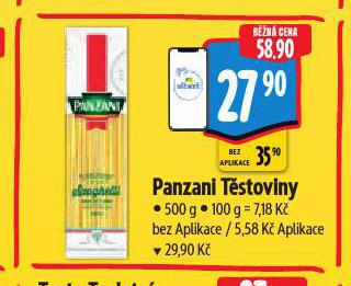 PANZANI TSTOVINY