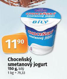 CHOCESK SMETANOV JOGURT