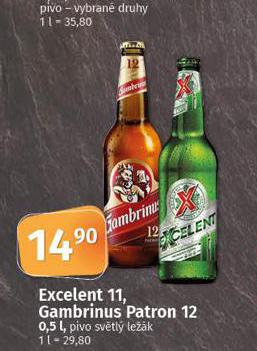 PIVO GAMBRINUS PATRON 12