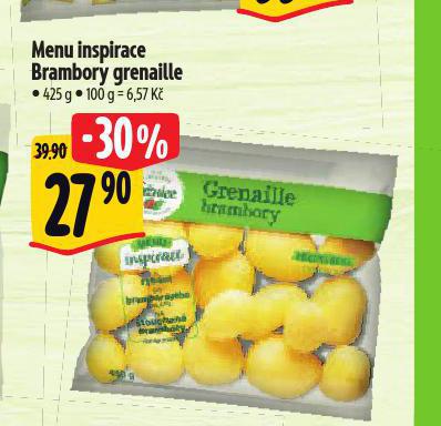 MENU INSPIRATION BRAMBORY GRENAILLE