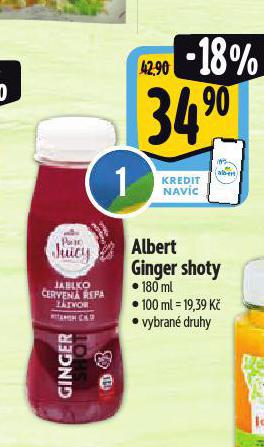 ALBERT GINGER SHOTY