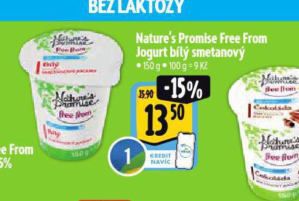 FREE FROM JOGURT BL SMETANOV