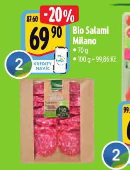 BIO SALAMI MILANO