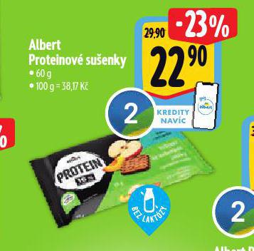 ALBET PROTEINOV SUENKY