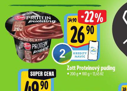 ZOTT PROTEIN PUDING