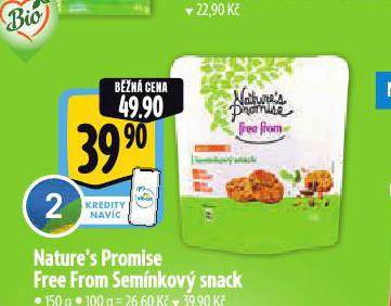 FREE FROM SEMNKOV SNACK