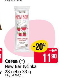 CEREA NEW BAR TYINKA