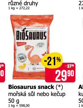 BIOSAURUS SNACK