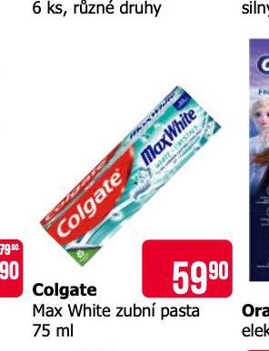 COLGATE MAX WHITE ZUBN PASTA