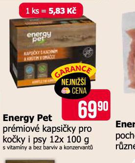 ENERGY PET PRMIOV KAPSIKY PRO PSY