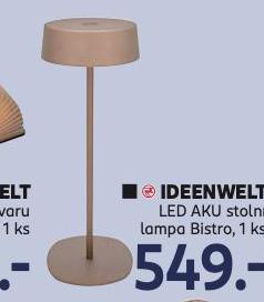 LED AKU STOLN LAMPA BISTRO