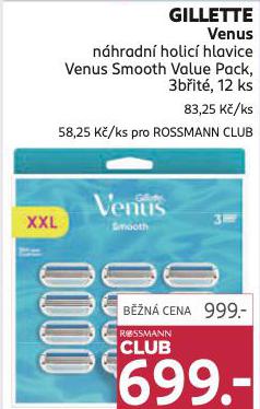 GILLETTE VENUS NHRADN HOLIC HLAVICE