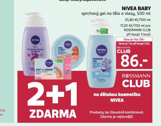 NIVEA BABY SPRCHOV GEL